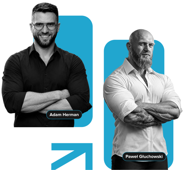 Adam Herman i Paweł Głuchowski - twórcy specjalizacji hipertroficznej RockFit Academy